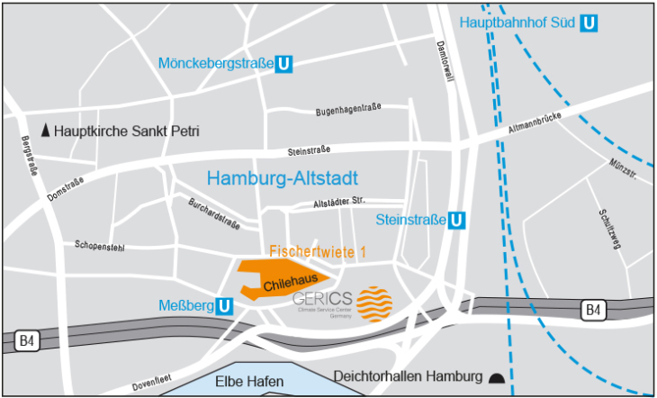 Location plan GERICS
